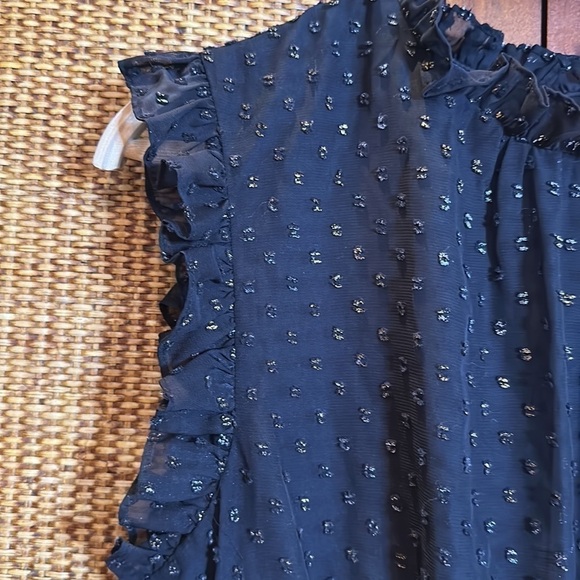 Avec Le Filles Metallic Sot Dress 10 - Picture 7 of 10